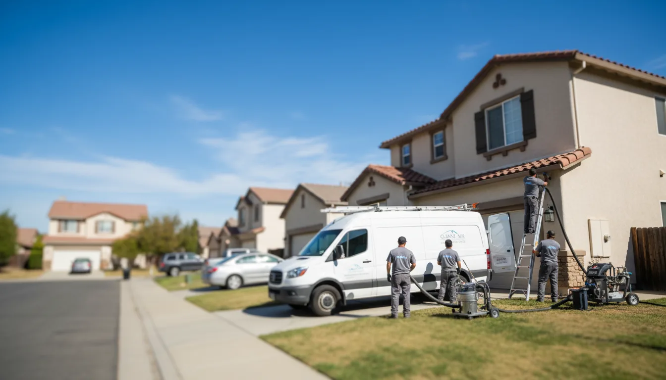 Air Duct Cleaning in Farmersville, CA near me